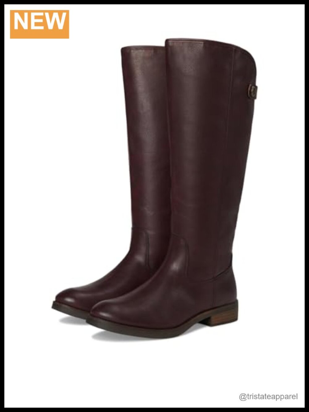 FRYE AND CO. Kellie Button Tall Mid-Calf Boots Eques